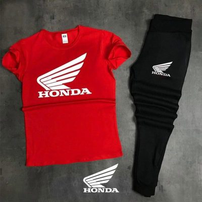 خرید ارزان تیشرت شلوار مردانه Honda مدل Jerard (قرمز)